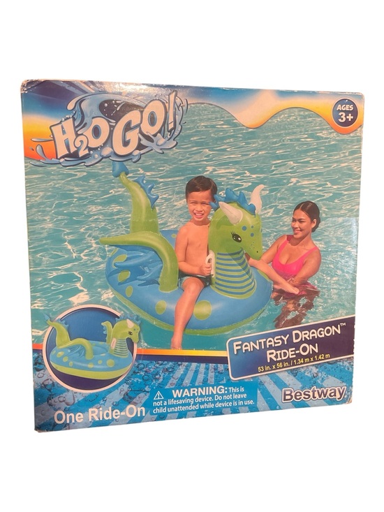 Bestway Other - H2OGO! Fantasy Dragon Kids Ride-On Pool Float 53” x 56”